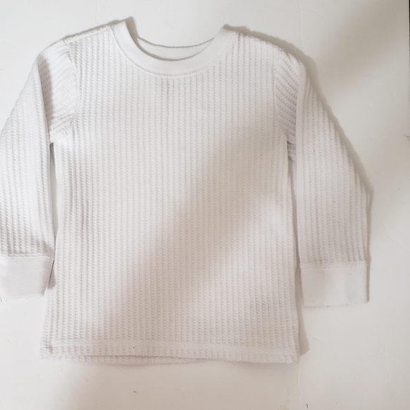 Garanimals White Waffle pattern Thermal Size 3T - Picture 1 of 4